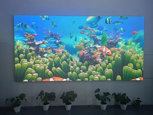 سعر جيد 160000 نقطة / م2 الكثافة الملونة الكاملة في الداخل لوحة LCD LED مع 64x64 نقطة دقة الوحدة الانترنت