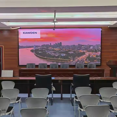 شاشة AI DisplayP2.5 داخلية HD LED Display 4K Led Panel داخلية ثابتة فوق رقيقة الحجم الحجاب ضخم ضخم شاشة LED عالية التحديث