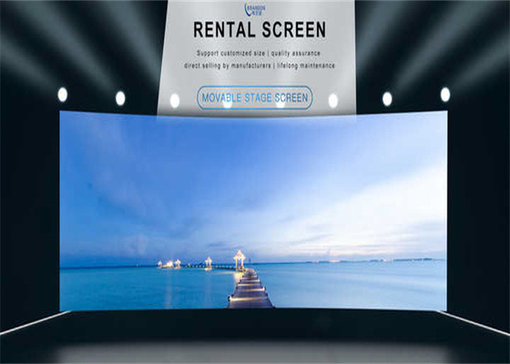 HD داخلية P6 مسرح خلفية الأحداث LED Rnetal فيديو حائط LED شاشة عرض
