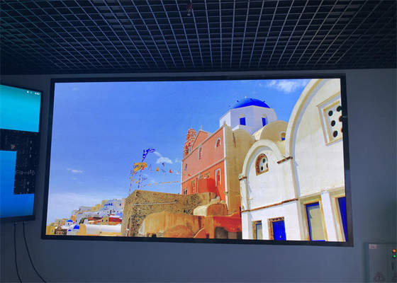 شاشة مخصصة مقاس الإيجار شاشة LED مع مستوى الرمادي 14-16 بت و 438 واط / متر مربع متوسط الاستهلاك