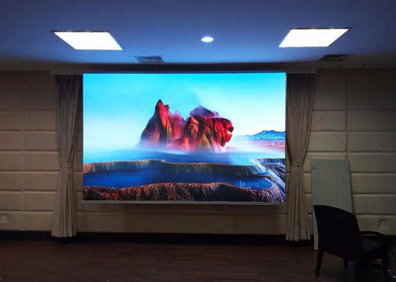 نظام التحكم عن بعد 4G / 5G داخلي في الهواء الطلق P3.91 الشاشة الإعلانية LED عرض LED للمعارض