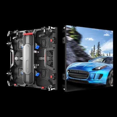 شاشة LED المضادة للماء من الألومنيوم المصبوب المضغوط ، P4.81 HD LED Video Wall Panel 250 * 250mm Module IP65 Scan 1/13