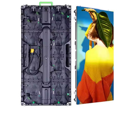 سعر جيد شاشة LED المضادة للماء من الألومنيوم المصبوب المضغوط ، P4.81 HD LED Video Wall Panel 250 * 250mm Module IP65 Scan 1/13 الانترنت