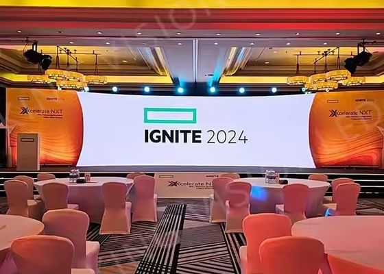 شاشة عرض فيديو LED داخلية P4 مقاس 4 مم SMD2121 وحدة 320x160 مم