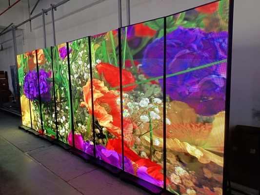 شاشة LED RGB من الألومنيوم ذات الصب الصافية الشفافة جداً 1/4 مسرح المسح الرقمي بالكامل شاشة خارجية مضادة للماء شاشة أحادية ومزدوجة اللون
