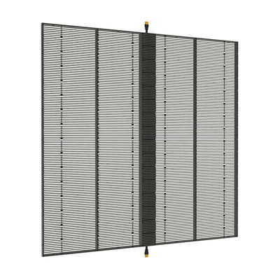 شاشة LED شفافة P3.91-7.82 مقاس 500x1000 مم، سطوع 5000 شمعة/متر مربع