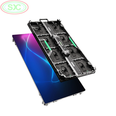 شاشة الألومنيوم الصب الصمامي مقاومة للماء 1/8 مسح 10000 بكسل / م2 شاشة SMD LED P10
