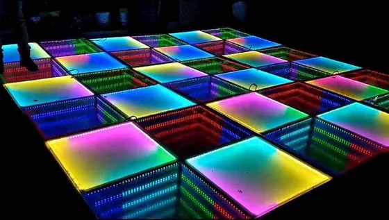 1R1G1B P6 خارجي IP65 LED أرضية الرقص 1/8 مسح للإعلان عن الحفلات الموسيقية