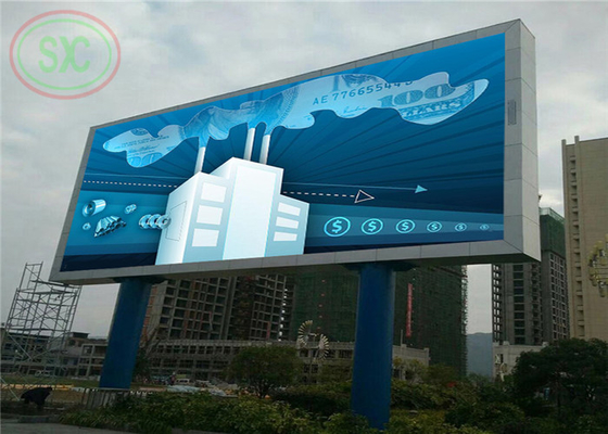 تخصيص خزانة الحديد والصلب للخارج تثبيت ثابت إشارة LED لوحة إعلانات LED عرض LED للإعلان