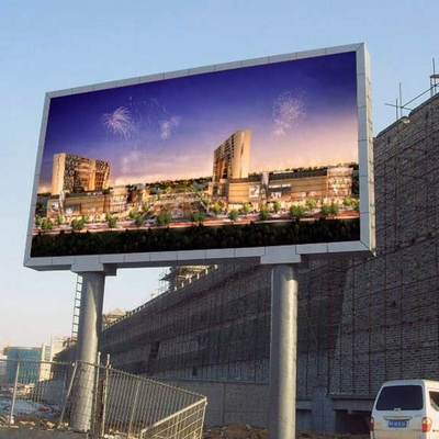 500 * 1000MM حجم الخزانة P2.604 عرض LED خارجي ملون بالكامل لعرض فيديو خارجي