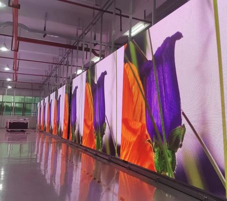 SMD3535/2727 شاشة LED ثابتة مع حجم الخزانة المخصصة وطريقة الصيانة الخلفية