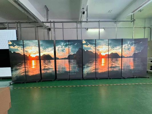سعر جيد 128 * 64 دقة عرض ملصق LED مع لوحة الألومنيوم وشرائح SMD2121 الانترنت