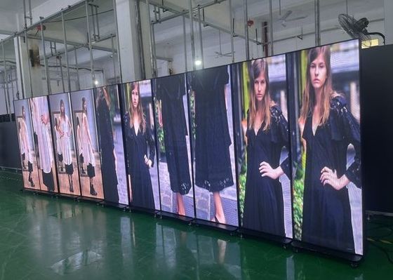 سعر جيد 960 * 320 وحدات الدقة لوحة الألومنيوم الإعلانات شاشات LED ل 680x2000mm حجم الشاشة تبرز في السوق الانترنت