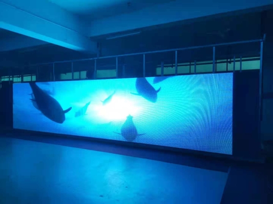 P6 شاشة إيجار LED ذات صيانة إيجابية ملونة كاملة مع SMD 3535 LEDs ، ضمان 3 سنوات ، استخدام ثابت