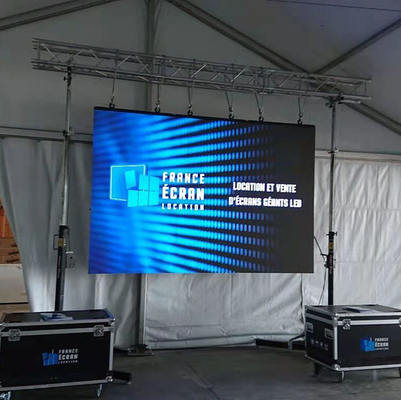 P0.9 Ultra-thin Indoor SMD LED Die-Casting Aluminum Screen Stage LED Display صديقة للبيئة
