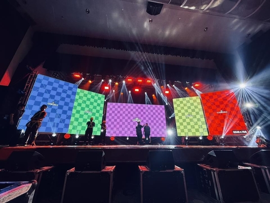 الصين Full Color HD P6 في الهواء الطلق مقاوم للماء Full Color Led Video Wall SMD 3535 لوحات عرض LED