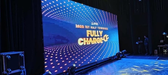 P4 لوحة الألومنيوم الداخلية HD مضادة للماء SMD شاشة LED لوحة 1R1G1B الإيجار