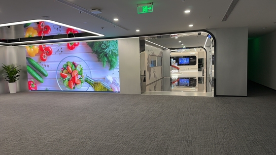في الداخل P4 LED مجموعة فيلم مرن كامل اللون نحيف 62500 نقطة / متر مربع