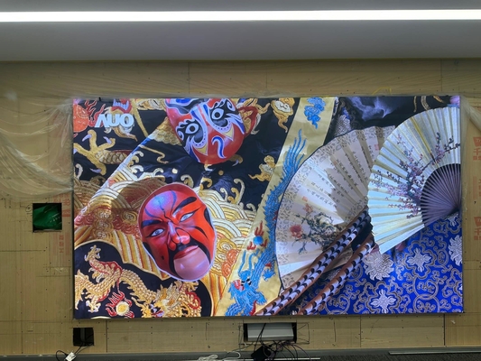 شاشة منحنية داخلية 1/16 وضع مسح 32x32 Dot P6 LED Ultra HD Display