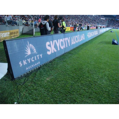 P 10 SMD Stadium LED Display الحل النهائي للشاشة مع معدل إطار 60 هرتز ومقياس الرمادي للتصحيح