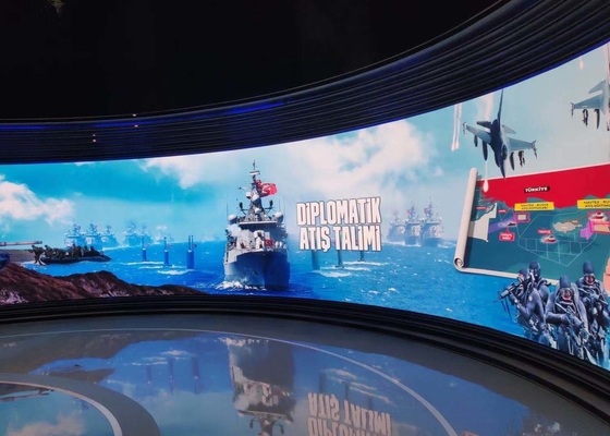 الالومنيوم المصبوب بالموت HD الشاشة كامل اللون LED العرض عالية الدقة P3.91 HD