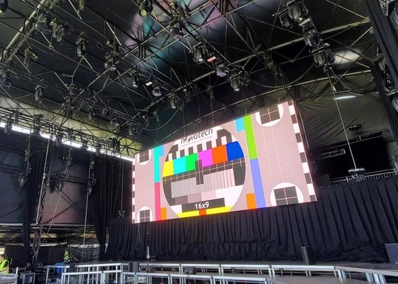 ملصق RGB شاشة LED 2.5MM Pixel Pitch معدل تحديث مرتفع 1920HZ في الداخل