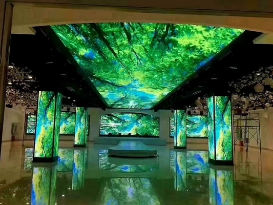 وحدة ناعمة NOVA System Shafer Chip RGB LED Display P1.667 عالية الوضوح 220 В 60 هرتز مناسبة للدعاية