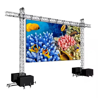 شاشة LED ملونة كاملة في الهواء الطلق P8mm HD IP65 تركيب ثابت