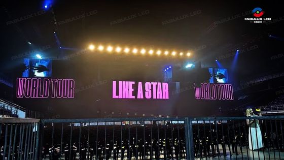 P6 الثابتة الخارجية كامل لون شاشة LED الحديد خزانة 3 سنوات الضمان