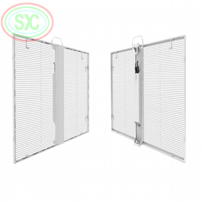 الشاشة المضادة للماء IP43 الشفافة للمناسبات والمعارض وزنها 6.2kg SMD2121 نوع LED