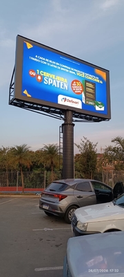 P10 في الهواء الطلق Full Color LED Rental Screen SMD2121 مصابيح LED مستويات المقياس الرمادي 16 بت