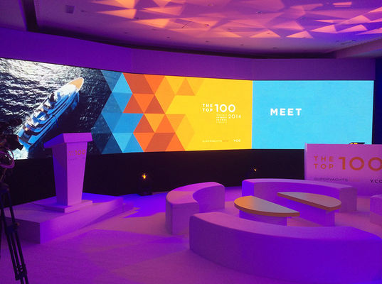 قدرة الفيديو بألوان كاملة عملاق 20ft شاشة ثابتة LED مقاومة للماء تصنيف IP65