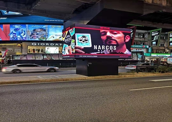 مضاد للماء توفير الطاقة HD استئجار المسرح RGB P10 في الهواء الطلق كامل لون شاشة LED
