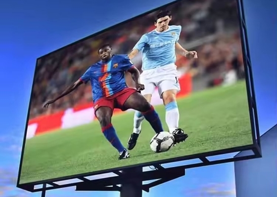 تأجير الالومنيوم المصبوب المقطوعة خارجية P10 HD الحائط LED العرض / LED حائط الفيديو