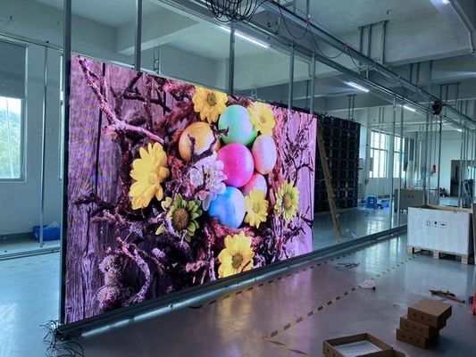 1R1G1B لوحة الإعلانات الداخلية 160000 بكسل / متر مربع P2.5 LED Digital Screen led