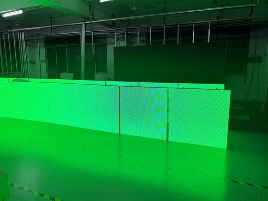 تأجير إعلانات خارجية شاشة LED P6 32 * 32 دقة الألومنيوم