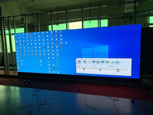 P4 لون كامل داخل LED شاشة فيديو حائط 80 * 40 وحدات الدقة لوحات إعلانية