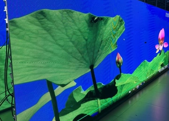 P5 RGB LED الصب الصبغ الشاشة الألومنيوم مقاومة للماء في الهواء الطلق اللون الكامل ثلاث سنوات الضمان