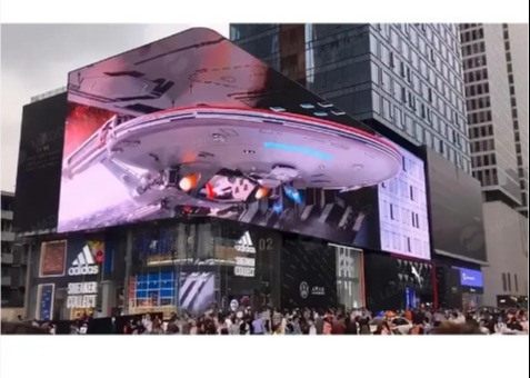 P6.67 LED Billboard Full Color DC 5V 6500cd/M2 سطوع عالي 2 سنوات ضمان