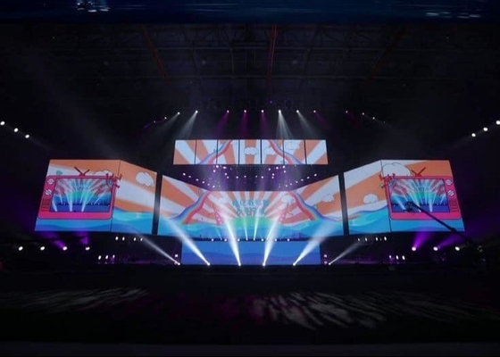 عرض LED مستأجر ملون كامل وحدة عرض P10 1RGB عرض إعلان LED معلق