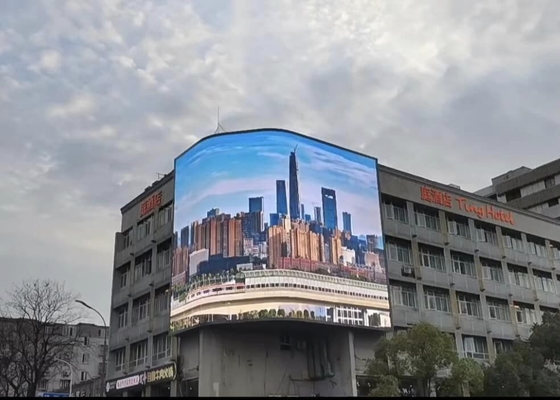 صندوق الألومنيوم الصب الصمامات P20 في الخارج عرض فيديو LED الإعلان الجدار خارج الجدار قابل للحفاظ