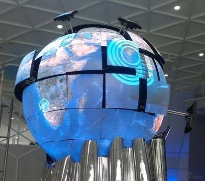 شاشة LED IP43 المقاومة للماء مع وظيفة عرض الفيديو / النص / الصورة وشهادة CE
