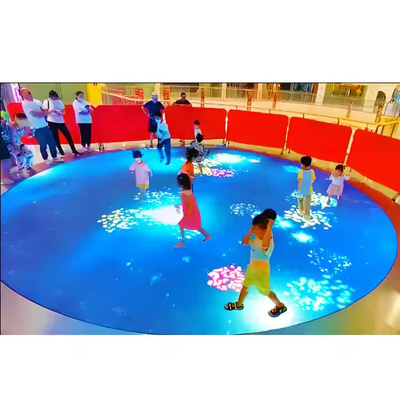 نظام التحكم DMX512 LED أرضية الرقص مع تأثير الإضاءة المتوهجة ومعدل تحديث عالي 3840 هرتز / ثانية