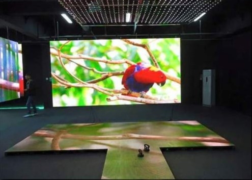 3 لوحة LCD LED داخلية ملونة كاملة 500 * 1000mm * 75mm لعرض إعلانات الأعمال