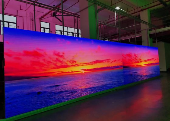 سعر جيد شاشة الألومنيوم المصبوب المضغوط للخارج شاشة LED مضادة للماء 320 * 160MM P4 شاشة سينما LED داخلية الانترنت