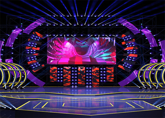 شاشة LED مقاومة للماء ومستقرة مع 1500 cd / m2 الوضوح و 120 ° زاوية مشاهدة لأفضل أداء الشاشة