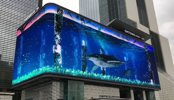 شاشة LED ملونة خفيفة الوزن والخارجية P10 للإعلانات والأحداث ذات الهيكل البسيط والإضاءة العالية
