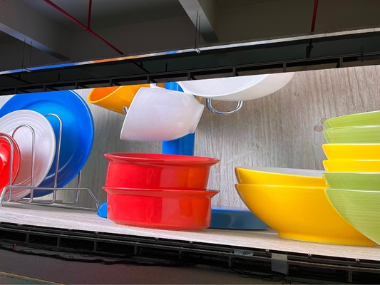 تكنولوجيا COB المتقدمة ذات الشريحة المقلبة الكاملة معدل الصوت الدقيق LED Display معدل الصوت الأصغر 3840Hz Refresh led video display