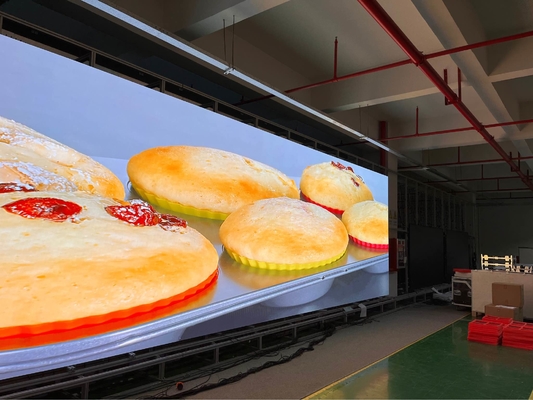 تكنولوجيا COB المتقدمة ذات الشريحة المقلبة الكاملة معدل الصوت الدقيق LED Display معدل الصوت الأصغر 3840Hz Refresh led video display