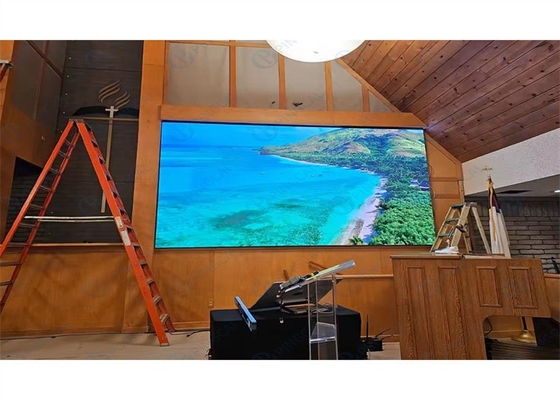 شاشة تأجير شاشة فيديو LED P3.91 خارجية RGB 1920HZ IP65 مقاومة للماء